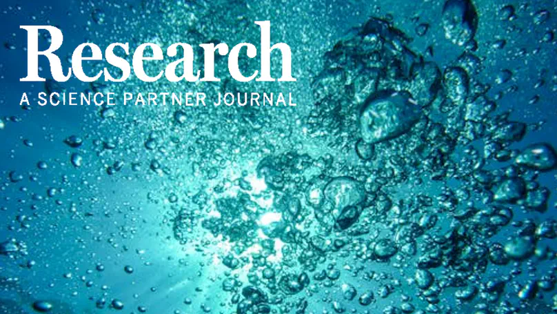 祝贺本团队博士研究生赵言锋在中科院一区期刊Research发表论文！